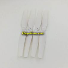 150001-2 White Main Propellers x 4PCS Spare Parts for Lenoxx FD1500 GPS Drone with Wi-Fi & Follow-Me