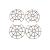OEM Propeller Guards (4PCS) Compatible with Contixo F27 Halo Mini