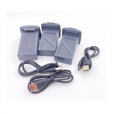 Old Version OEM Lipo Battery 3PCS + USB 3PCS for Contixo F28 Drone