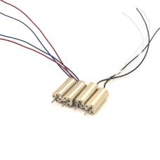 OEM Motor Set (4-Pack) for Contixo TD1 7" Mini LED Drone – 2 CW & 2 CCW