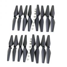 OEM 4 Pairs of Propellers (16pcs)  with Nuts (16pcs) for DEERC D10