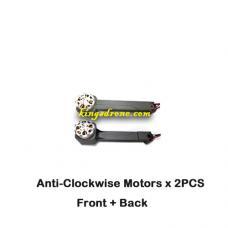 2PCS Anticlockwise Motors for Potensic D88, Front and Back