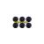 Shockproof Pad (6) for Potensic Drone Navigator 2 U36W Spare Parts