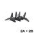 1 Pair of 3 Blade Propellers for Potensic U47 CW & CCW