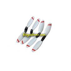 White Color Propellers 4PCS Protocol Kodiak GPS 6182-1GD,  2CW + 2CCW