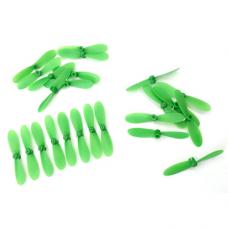 OEM Green Color Propellers (24pcs) for Sharper Image LED Glow Up Mini Stunt Drone 1013086