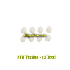 Pack of 8pcs Mini Pinion Gear 13 Teeth Replacement for Sharper Image DX-4 Drone (New Version)