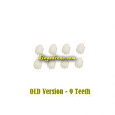 Pack of 8pcs Pinion Gear 9 Teeth for Sharper Image DX-4 Drone (Old Version)