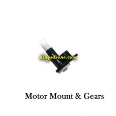 Motor Mount w/Gear Unit for Sky Rider Drone Raven (Item NO.DRWG538B )