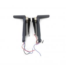 OEM Front Motor Arms (A & B) Compatible with Skyhawk GPS Foldable Drone DRCSC4-GRY