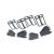 OEM Propellers 8PCS and Guards 8PCs for Vivitar DRCX4-NOC-STK-12 Air View Drone