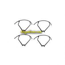 Prop Guards (4) Accessories Parts for X-Vision Professional Drone, Black, Pack of 4PCS